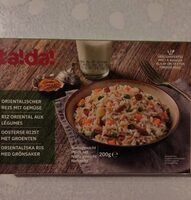 Orientalischer Reis mit Gemüse