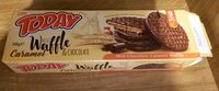 Minis gaufrettes Chocolat-Caramel