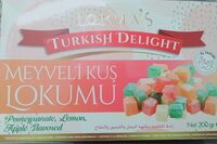 Meyveli Kuş Lokumu (Turkish delight)