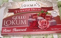 Güllü lokum Rose
