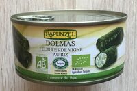 Dolmas feuilles de vigne au riz