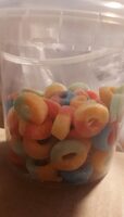 Yutty jelly gum sugared rings