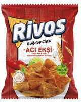 Rivos Hot and Sour Wheat Chips 56 g