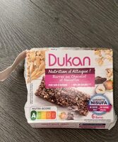 Barres au chocolat et noisettes
