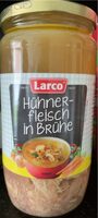 Hühnerfleisch in Brühe