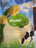 Tilsiter Cheese in slices