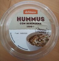 Hummus con berenjena