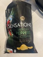 LAY'S SENSATIONS Mex.Peppers&Cream