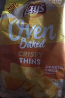 Lay's Oven Crispy Thins Emmental Cheese