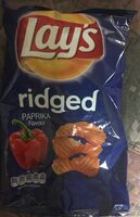 Lay's ridged paprika