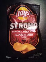 Lay's strong jalapeno and cheese flavour