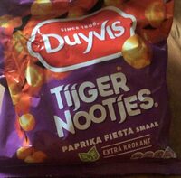 Tijgernootjes paprika fiesta smaak