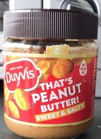 That’s peanut butter