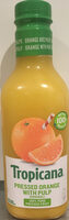 Pressed Orange with pulp