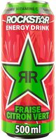 Rockstar Energy Drink goût fraise citron vert