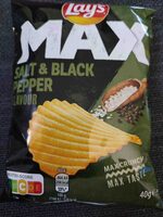 Lays max salt pepper