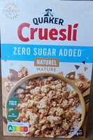 Cruesli Zero sugar added