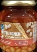 Witte Bonen In Tomatensaus Pot 350 Gram
