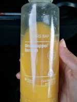 Sinaasappel banaan sap
