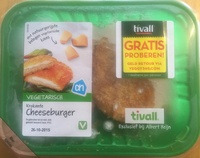 Vegetarisch krokante cheeseburger
