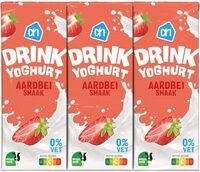 AH Drinkyoghurt aardbeismaak 6-pack