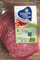 Biologische gerookte cervelaat