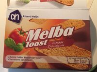 Melba toast tomaat