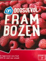 Doosjevol frambozen