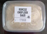 Romige knoflooksaus