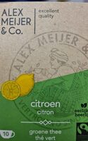 Thé vert au citron