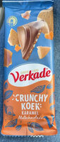 Verkade Crunchy Koek Reep Melk Karamel 90g