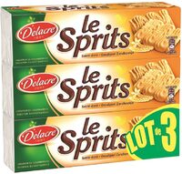 Delacre sprits original lot 3x250g (750g)