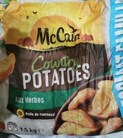 Country potatoes aux herbes