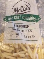 Our chef solutions, skin on fries 9/9
