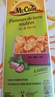 Pommes de Terre Sautées Ail & Persil