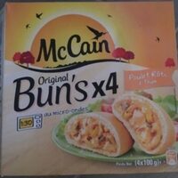 4 Original bun's poulet roti et thym