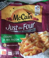 Just au Four coupe à ma façon