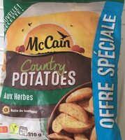 Country potatoes aux herbes