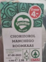 Chorizorol manchego roomkaas