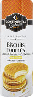 Biscuits fourrés vanille