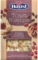 Haust Toast Rustique Rozijn & Cranberry