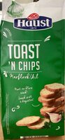 HAUST toast Toast 'n Chips knoflook