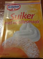 Suiker met vanillesmaak