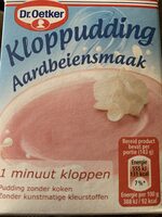 Kloppudding aardbei
