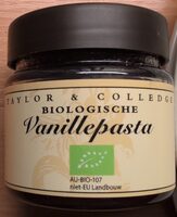 Biologische vanillepasta