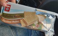 Hazelnut wafers