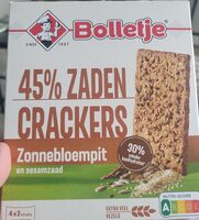 45% zaden crackers