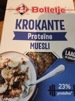 Krokante proteïne muesli