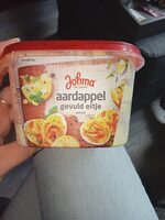 Aardappel gevuld eitje