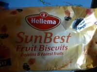 Hellema Sunbest Fruit Biscuits Raisin & Forest Fruit